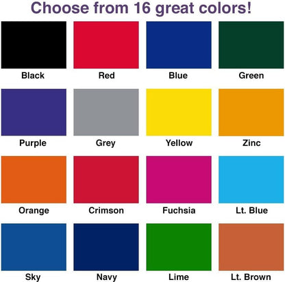 Infusion Self-Inking Custom Rubber Stamp (Personal or Business Use) - Choose from 16 Colors (1" x 2-1/2")