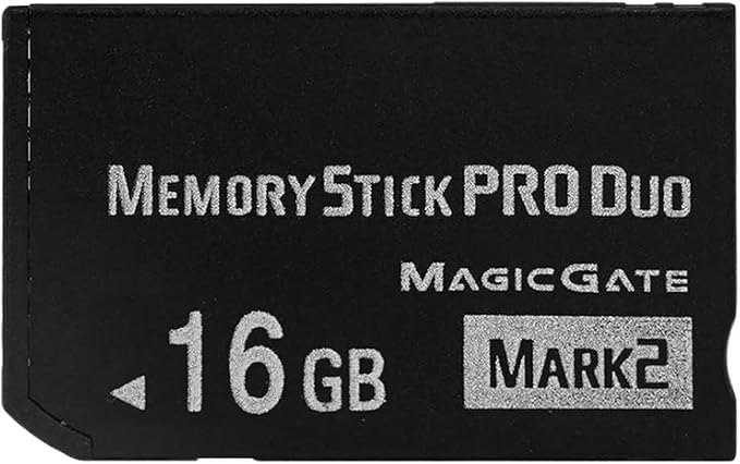 16GB High Speed Memory Stick Pro Duo(Mark2) PSP Accessories/Camera MemoryCard