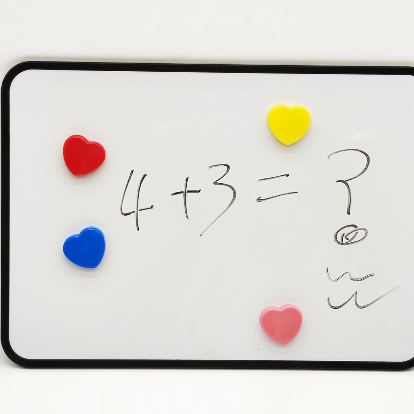 Fridge Magnets, 60 Pcs Mini Cute Magnets for Fridge, Locker, Kitchen, Office (10 Colors, Heart)