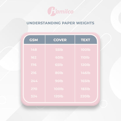 Hamilco Bright White Cardstock Scrapbook Paper Vellum 67lb cover 8.5" x 11" Card Stock 50 Pack