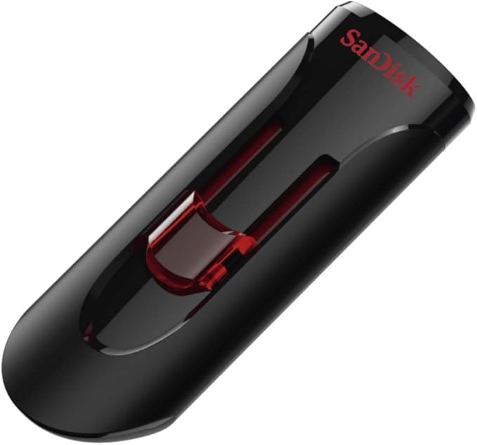 SanDisk 16GB (10 Pack) Cruzer Glide USB 3.0 Flash Drive SDCZ600-016G-B35 Bundle with (5) GoRAM Black Lanyards (16GB, 10 Pack)
