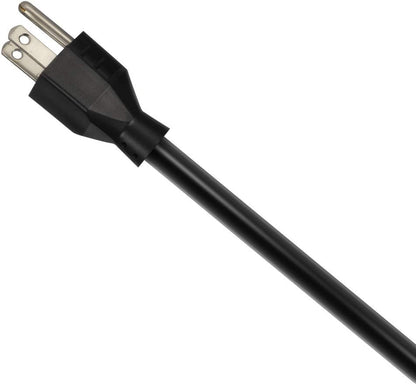 Belkin Power Strip Surge Protector - 10 AC Outlets, 15ft Heavy Duty Metal Extension Cord with Wall Mount Holes for Home, Office, Travel, Computer Desktop, Laptop & Phone Charging Brick