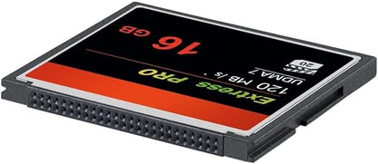 Camera CF Memory Card 16GB UDMA Speed Up to 120MB/s