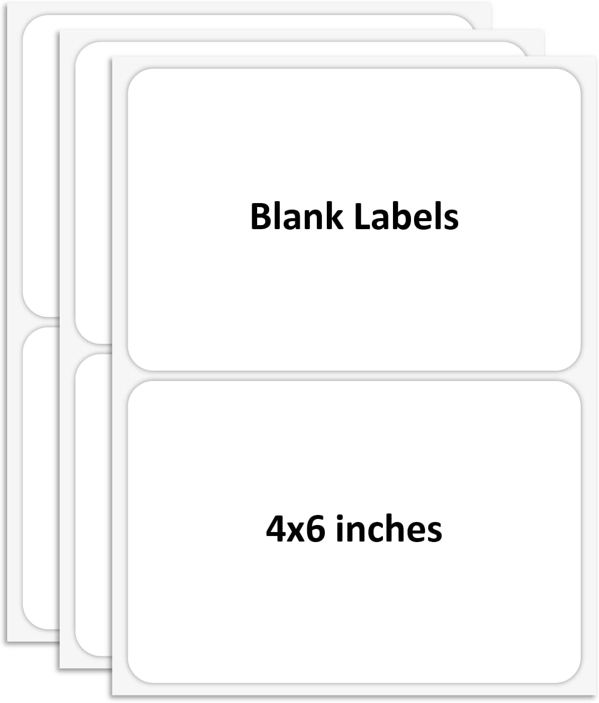 SVNOOC Reusables Labels for Storage Bins 4x6 in, Sticks Securely and Removes Cleanly, Multi-Use Dry Erase Stickers for Whiteboard/Desk/Refrigerator/Home/Office/Classroom (6 Pack), Dry Erase Sheets