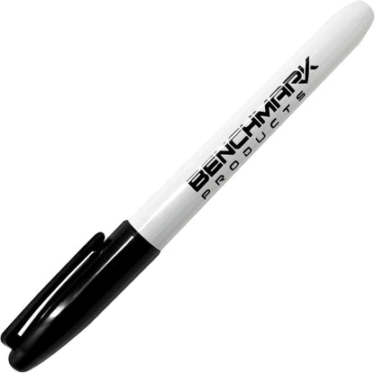 Suite Benchmark Products Permanent Markers, Black, Sterile and Irradiated, 10 Markers/Pack (Retractable)