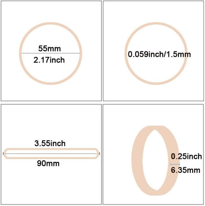 AMUU Rubber Bands Size #64 About 0.5 lb 110pcs Tactical Rubber Bands for Office Supplies School Home Elastic Bands