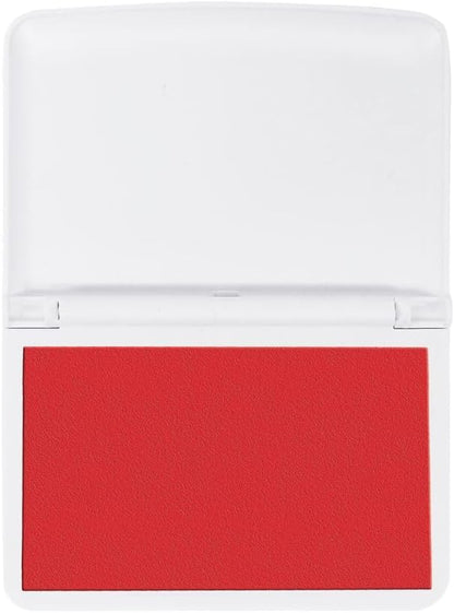 COLOP Make Series, Ink Stamp Pads, with Non-Toxic Premium Ink, Water-Based Acid-Free (Brave Red, Make 1-1-15/16" x 3-1/2")