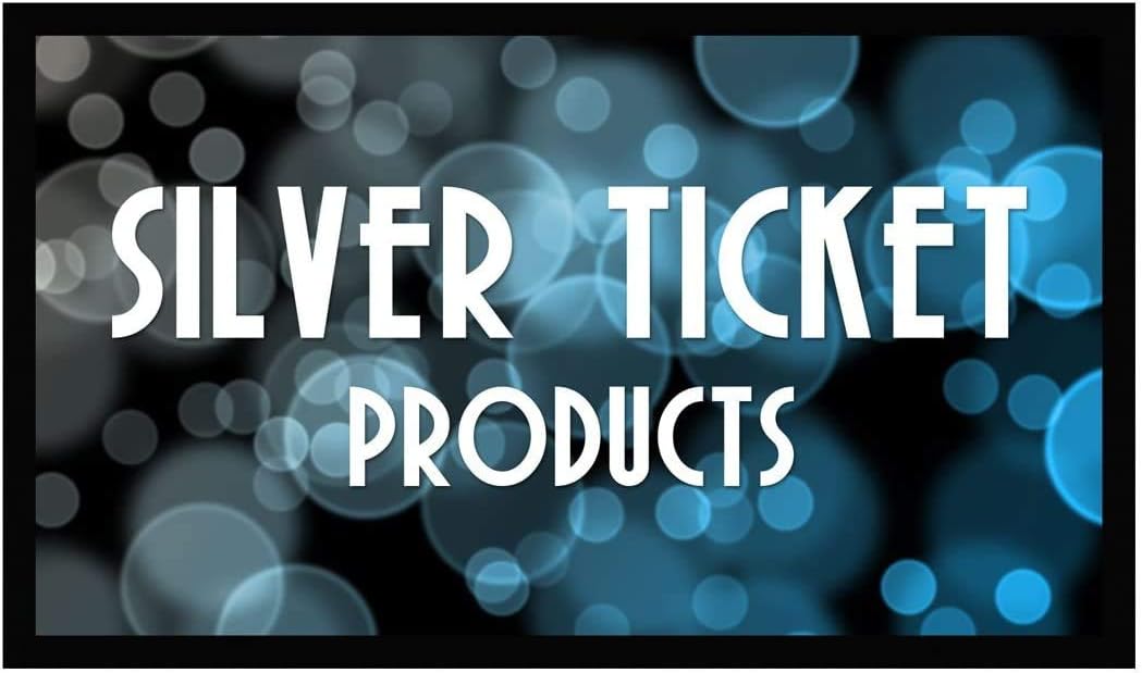 Silver Ticket Products STR Series 6 Piece Home Theater Fixed Frame 4K / 8K Ultra HD, HDTV, HDR & Active 3D Movie Projection Screen, 16:9 Format, 92" Diagonal, Grey Material STR-16992-G