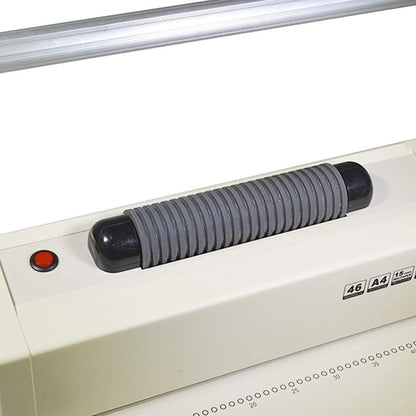 PPE Coilbind S-15 with Electric Coil Inserter Manual Coil Punch & Binding Machine Pitch 4:1 - Professionally Bind Presentations and Documents