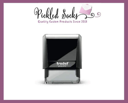 Replacement Ink Pad for previously purchased Pickled Socks Self Inking Stamp