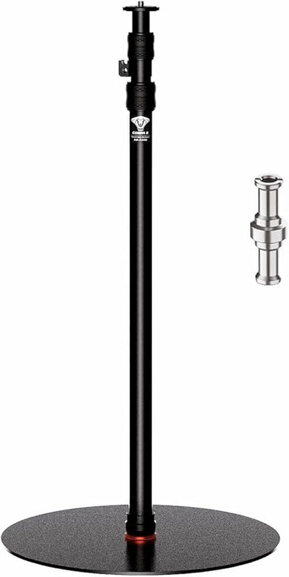 IFOOTAGE A400 Round Base Monopod, 79'' Light Stand Tripod Alternative, Aluminum Studio Camera Tripod Monopod Stand for Video Recording, Live Streaming, Interview, Payload 22lb
