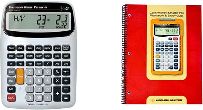 Calculated Industries Construction Master Pro Calculator Bundle for Architects, Estimators and Contractors