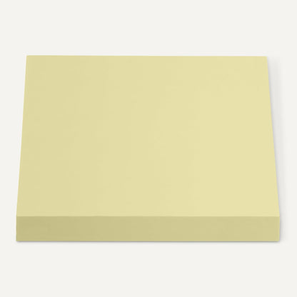 Amazon Basics Square Sticky Notes, Self-Stick Pads, Pack of 5, 3 x 3 inches, Yellow
