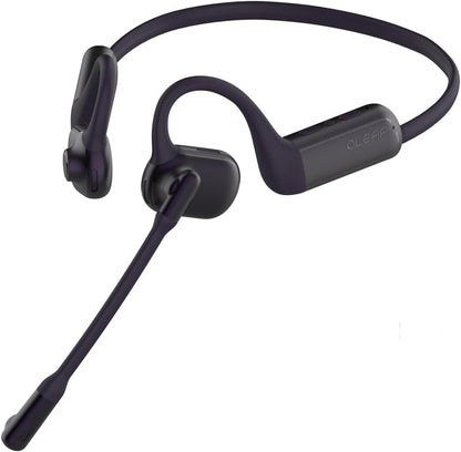 Pilot P200b Pro Wireless Headset with Mic for Work,50dB AI Noise Cancelling Microphone Headphones for Call,Bluetooth 5.3 Open Ear Computer Headset with Microphone for WFH,Mobile Office,Meetings
