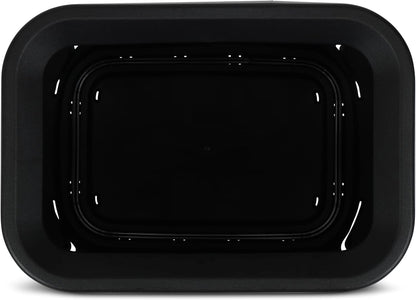 Simpli-Magic 18.5 Gallon (70L) Open Top Trash Can – Rectangular Commercial Trash Can – Smudge-Resistant, Easy to Clean, Non-Skid Base, Brushed Stainless Steel