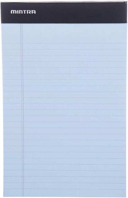 Mintra Office Legal Pads, ((xBasic, 5in x 8in, (Pastel), 36pk (6-6pks))