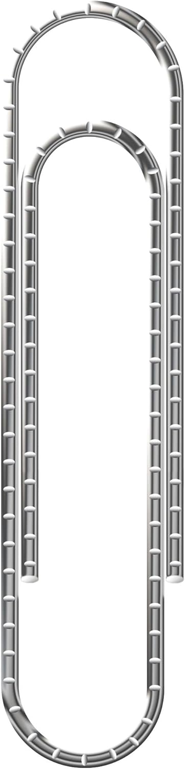 Officemate Premium #1 Paper Clips, 600 Paper Clips (6 Boxes of 100 Each)