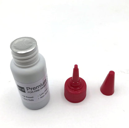 Oil-Based Premium Stamp Refill Ink by BCH for Pre-Inked Rubber Gel Pads & Dot Matrix Ribbons - 20 ml -0.68oz (Magenta)