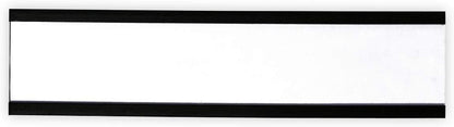 SmartSign Magnetic 'C' Channel Label Holders for Metal Racks and Shelves | 1" x 4" Pack of 25