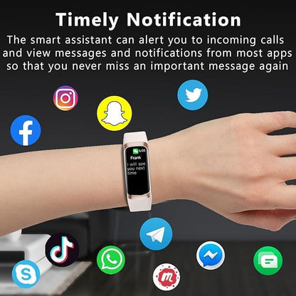 Fitness Tracker with 24/7 Heart Rate Blood Oxygen Sleep Monitor,Activity Tracker with 1.1" AMOLED Touch Color Screen, Multiple Sport Modes Step Counter,IP68 Waterproof for Women Men