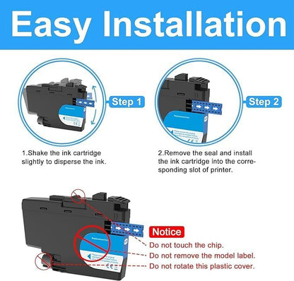 LCL LC406 LC406XL Color Ink Cartridge High Yield Replacement for Brother LC406XLCS LC406XLMS LC406XLYS Ink for MFC-J4335DW MFC-J4345DW MFC-J4535DW MFC-J5855DW MFC-J5955DW MFC-J6555DW MFC-J6955DW (CMY)