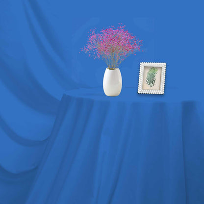 Blue Photo Backdrop for Photoshoot Blue Background for Photography Photo Backdrop Curtain for Party 10 x 20 FT