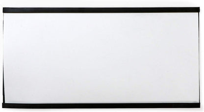 SmartSign (10-Pack) Magnetic C Channel Card Label Holders - 3" x 6" Metal Racks and Shelf Label Holders with Paper Inserts