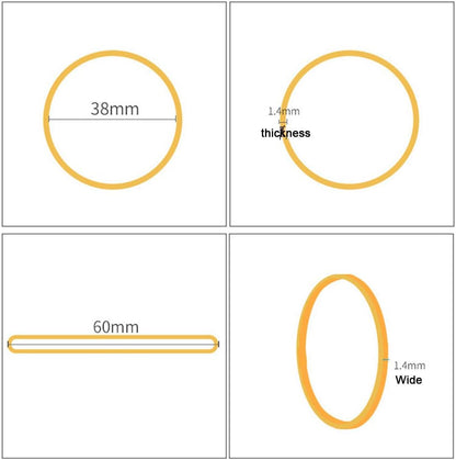 Rubber Bands Size16 Elastic Rubber Band #16 yellow 600Pcs rubber bands office supplies File Folders Litter Box