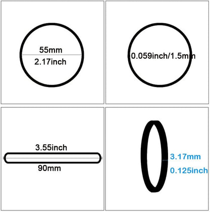Rubber Bands assorted size black, rubber bands for School Home office supplies size#16 size33,size64(227g/0.5 lbs)