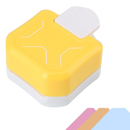 3 in 1 Diagonal Corner Punch, 3 Way Corner Paper Punch for Paper Crafts, Journals, Greeting Cards, Postcards, DIY Projects, Invitations Cards, Gift Tags, and Scrapbooking