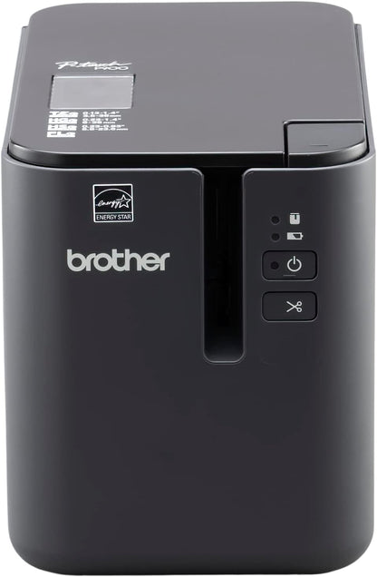 Brother PT-P900C High-Resolution Industrial Desktop Label Printer,Black