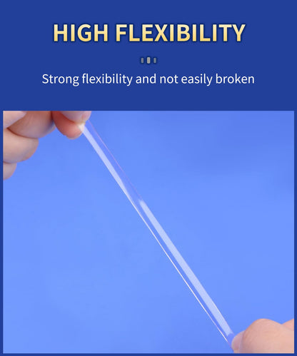 Nano Double Sided Adhesive Pads Strong Sticky Dots & Residue-Free, Mounting Tape Heavy Duty Hang Picture Decor Poster Map, Clear Large Dots Tape Removable, 180 Pcs 1.38x0.6 in