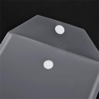 Large Stamp & Die Storage Pockets Resealable Clear Plastic Seal Bags Storage Case for Cutting Dies Stencil Album Stamp Crafts for DIY Scrapbooking Paper Card Craft Cutting Dies for Card Making