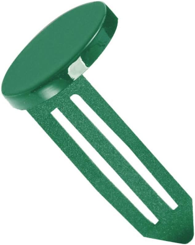 BankSupplies Keyhole Signals - Green - Special Uses Signal - Box of 25 - Non-Chip - Reusable & Long-Lasting - at-a-Glance Organization - Color Coded Plugs