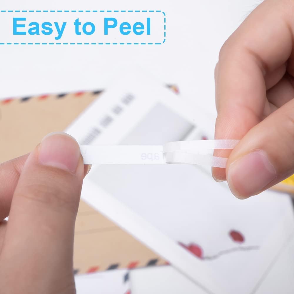 MarkDomain 3-Pack 9mm Label Tape TZe-221 Replacement for Brother TZe TZ Tape 9mm 0.35" Laminated White Label Maker Tape TZe221 TZ221 Work with Ptouch PT H100 H110 D210 D400AD 1290