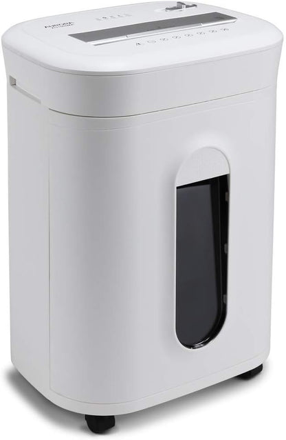 Aurora AU1060MA Professional Grade 10-Sheet High Security Micro-Cut Paper and Credit Card Shredder/ 60 Minutes/Security Level P-5, White, AU1060MA 10-Sheet High Security Microcut