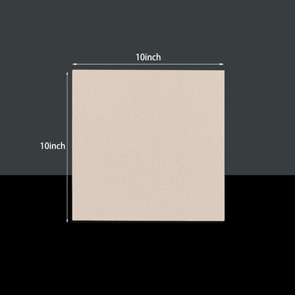 25 Pcs Book Board, Binder Board, Cover Board, Heavy Duty Chipboard for Book Binding, DIY Cardboard (Gray, 10 x 10 Inch 80PT)