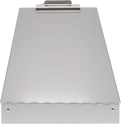 Saunders Recycled Aluminum Redi-Rite Storage Clipboard with Self-Locking Latch – Lightweight, Weather-Resistant Lacquer Finish Stationery Box. Office Products, Silver, Letter