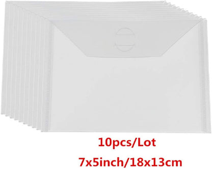 Large Stamp & Die Storage Pockets Resealable Clear Plastic Seal Bags Storage Case for Cutting Dies Stencil Album Stamp Crafts for DIY Scrapbooking Paper Card Craft Cutting Dies for Card Making