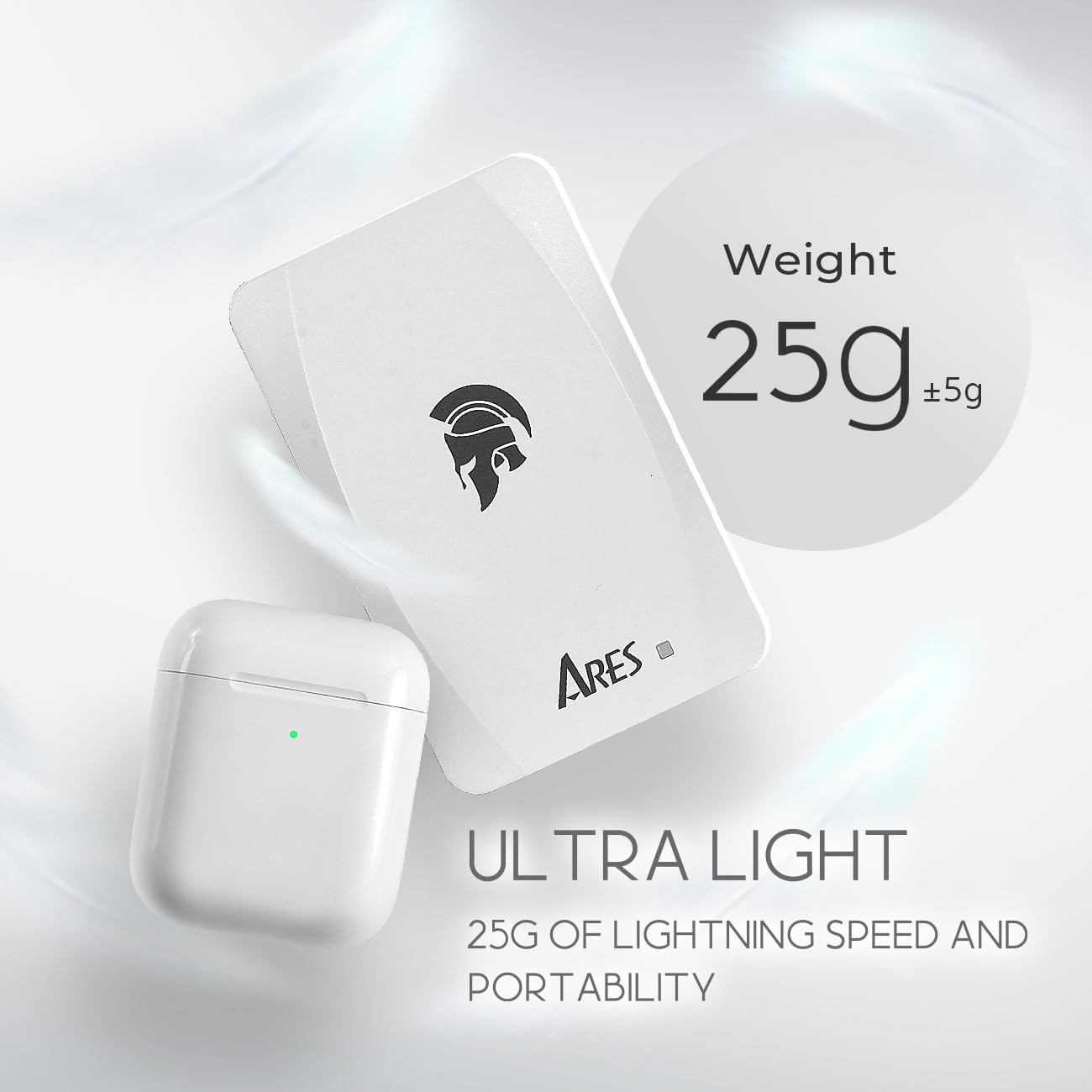 DATO External SSD 1TB, Portable SSD External Solid State Drive, USB 3.2 Gen 2x1 Type C Up to 1050/1000 MB/s, Super Light and Compact Portable Solid State Drive - ARES Torch