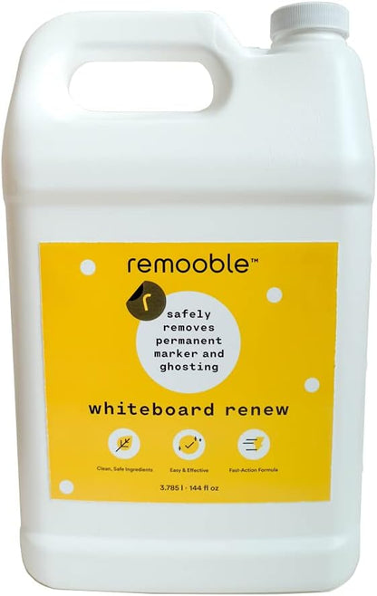 Remooble Dry Erase Whiteboard Cleaner 1 Gallon