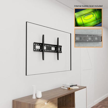 Ultra Slim Flat TV Wall Mount Bracket for LG Electronics LG BX 77 inch Class 4K Smart OLED TV w/AI ThinQ (OLED77BXPUA) Low 1.4" Profile Design, Heavy Duty Steel, Flush to Wall, Simple Install