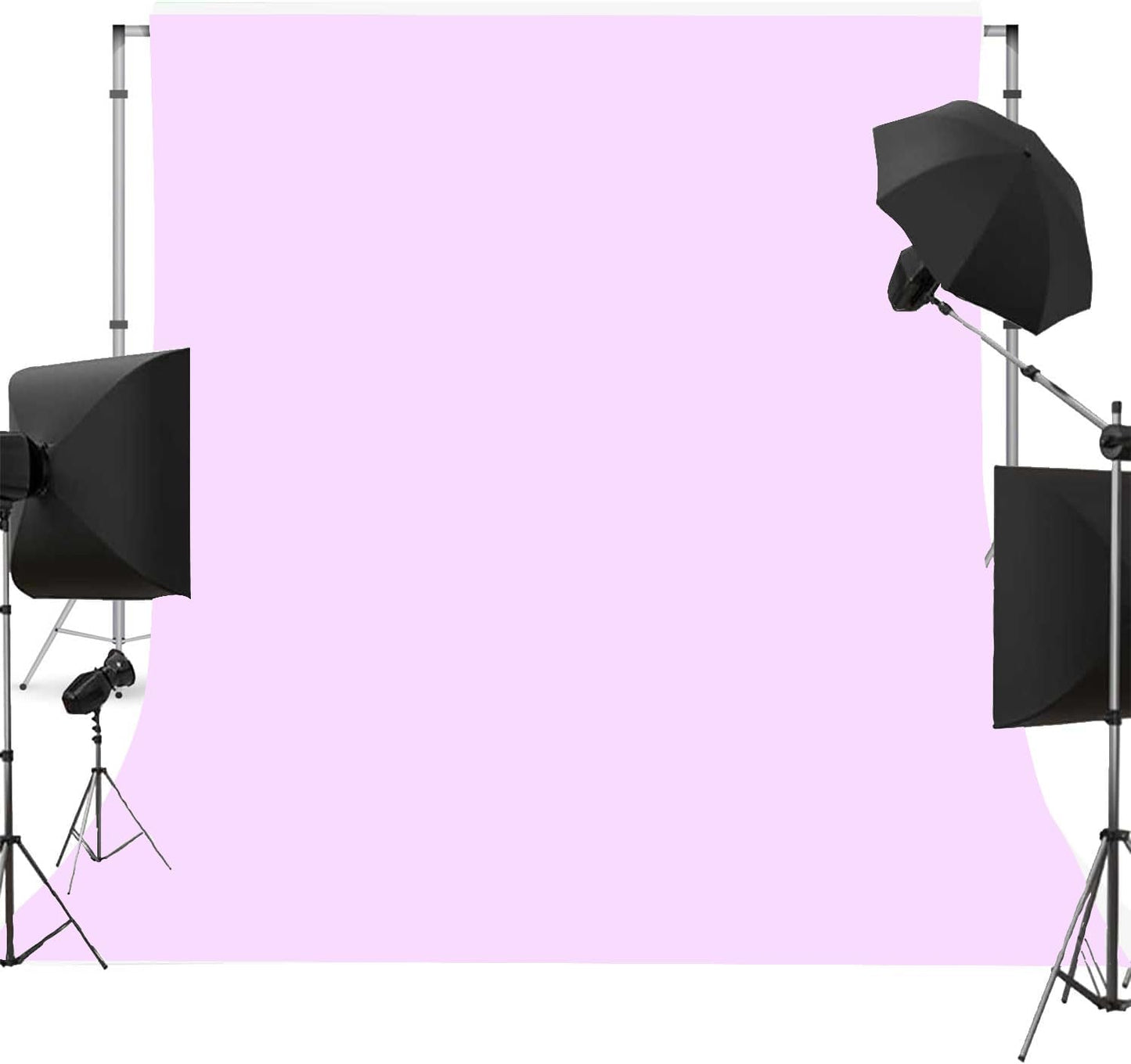 Light Purple Photo Backdrop for Photoshoot Light Purple Background for Photography Photo Backdrop Curtain for Party 8x10 FT