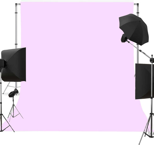 Light Purple Photo Backdrop for Photoshoot Light Purple Background for Photography Photo Backdrop Curtain for Party 8x10 FT