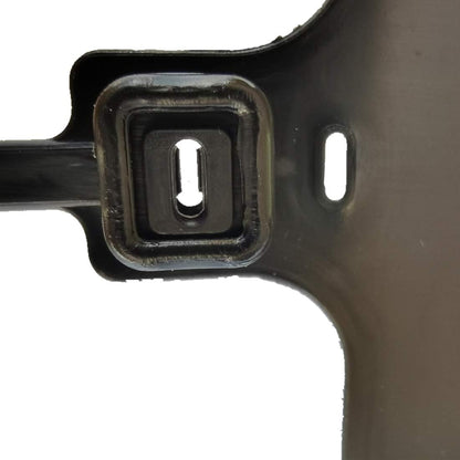 Blank Waterproof Plastic Tags Marker Ties Large Labeling Tags 2.28"×3.94" (50pcs, Black)