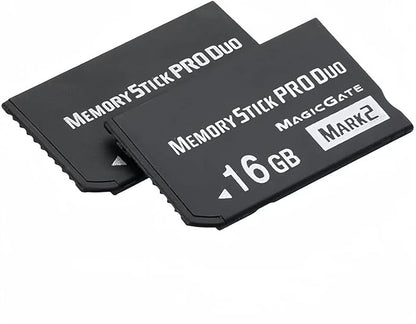 MS 16GB (MARK2) Original Memory Stick Pro Duo High Speed 16gb PSP Camera Memory Cards