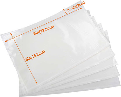 100 Pcs-6x9 Shipping Envelopes, Packing List Mailing Envelopes Clear Adhesive Shipping label sleeves Shipping Supplies for Small Businesses