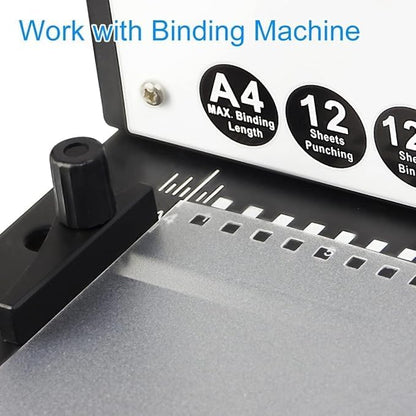 Rayson Frosted Binding Covers - 15 mil Polypropylene (PP) Matte Finish, 8.5" × 11", Durable Un-Punched Plastic Binding Covers, 50/Pack (PP450MT)