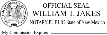 Notary Stamp Seal Ink Personalized Self Inking Stamp Custom Stamp Rubber Stamp Trodat 4913 Self Ink Notary Stamp - 7/8" x 2-3/8" Impression Area