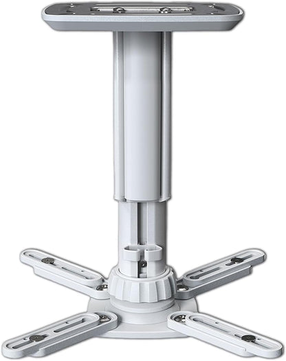 Jomard Universal Projector Ceiling Mount, Adjustable Height Extendable Arms, Wall Or Ceiling Projector Mount for Home and Office